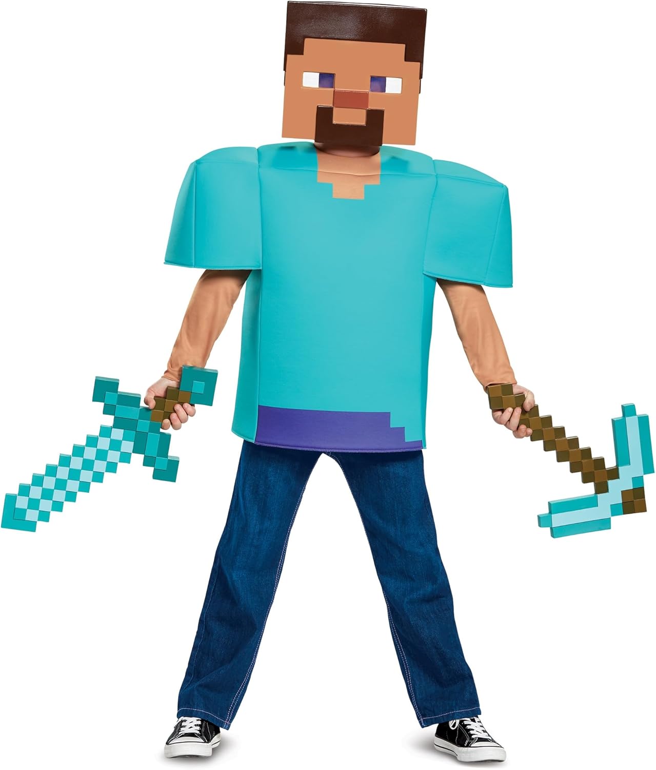 Minecraft Diamond Sword Diamond Pick Axe