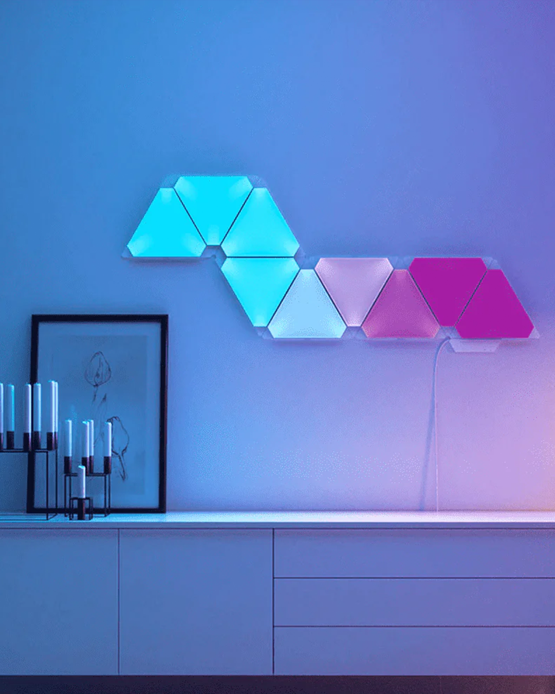 Dream Color Light LED – Smart Digital Triangle Light
