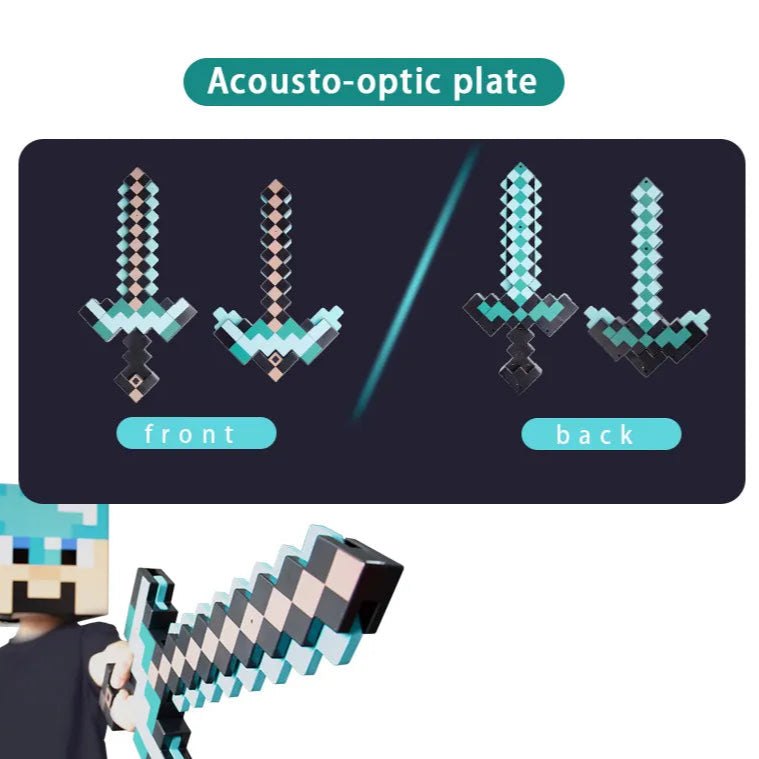 Minecraft Diamond Sword Diamond Pick Axe