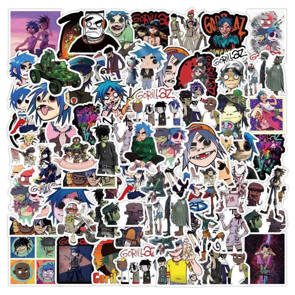 Stickers | Gorillaz stickers