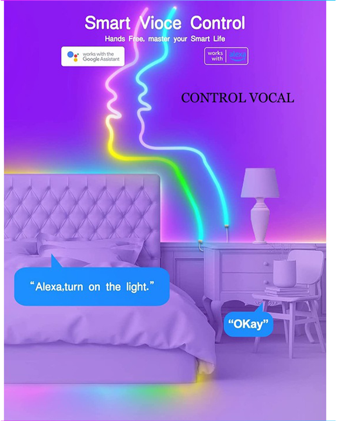 5M LED Smart Neon Light