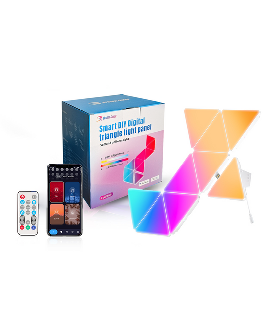 Dream Color Light LED – Smart  Digital Triangle Light