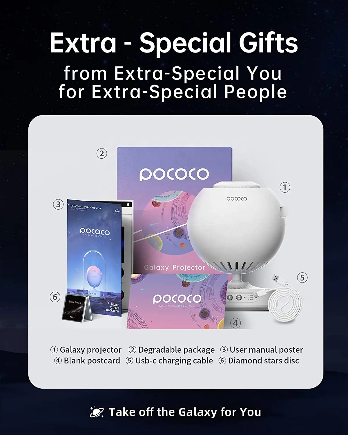 POCOCO Galaxy Projector