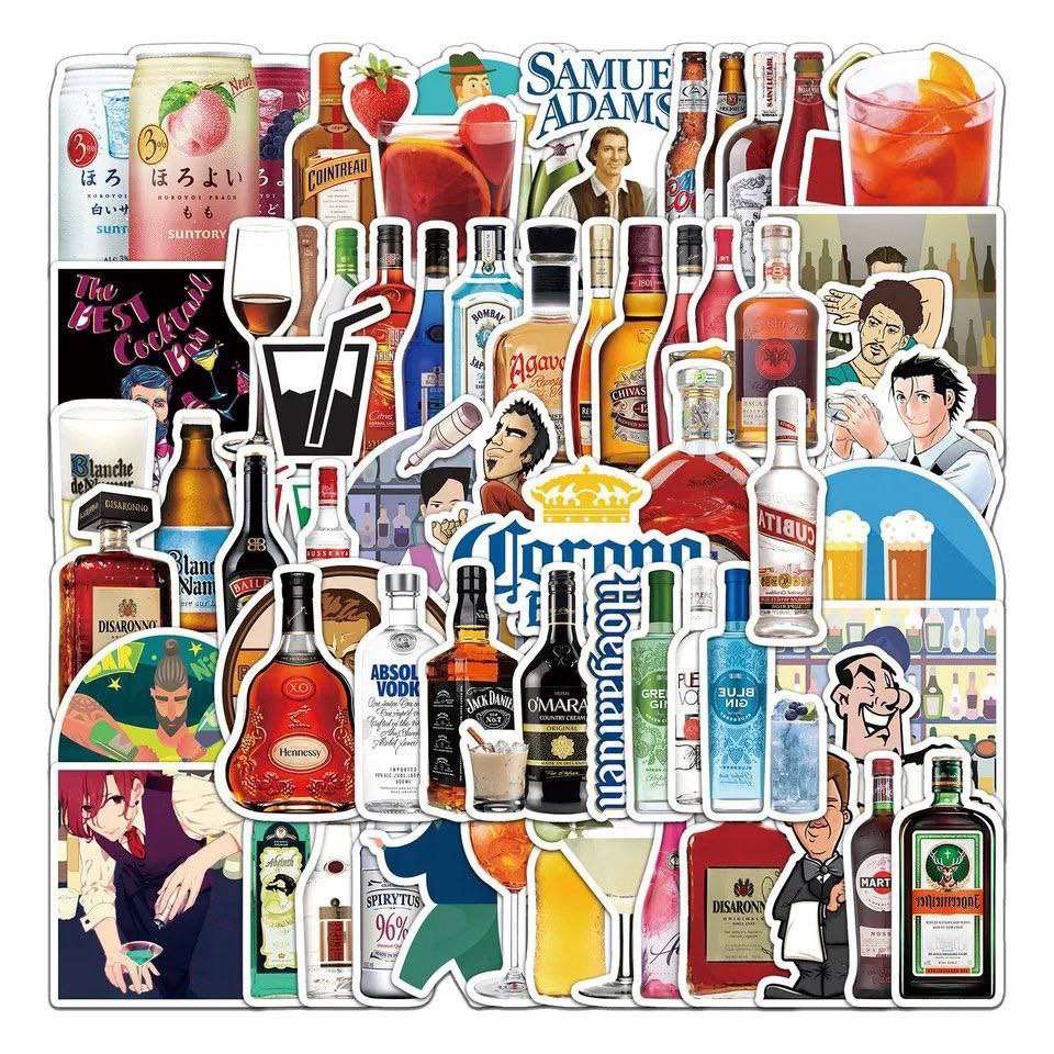 Stickers | Alcoholic drinks stickers