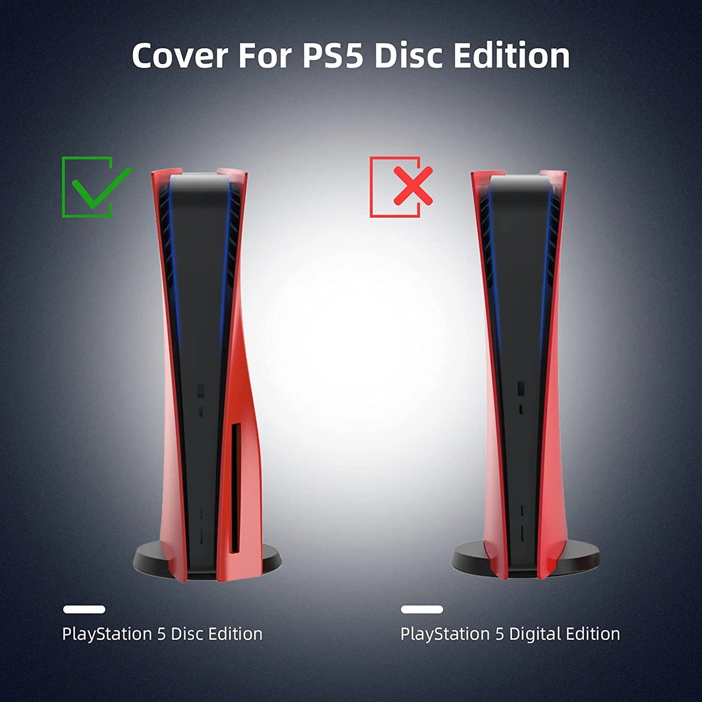 Plastic PS5 Faceplate